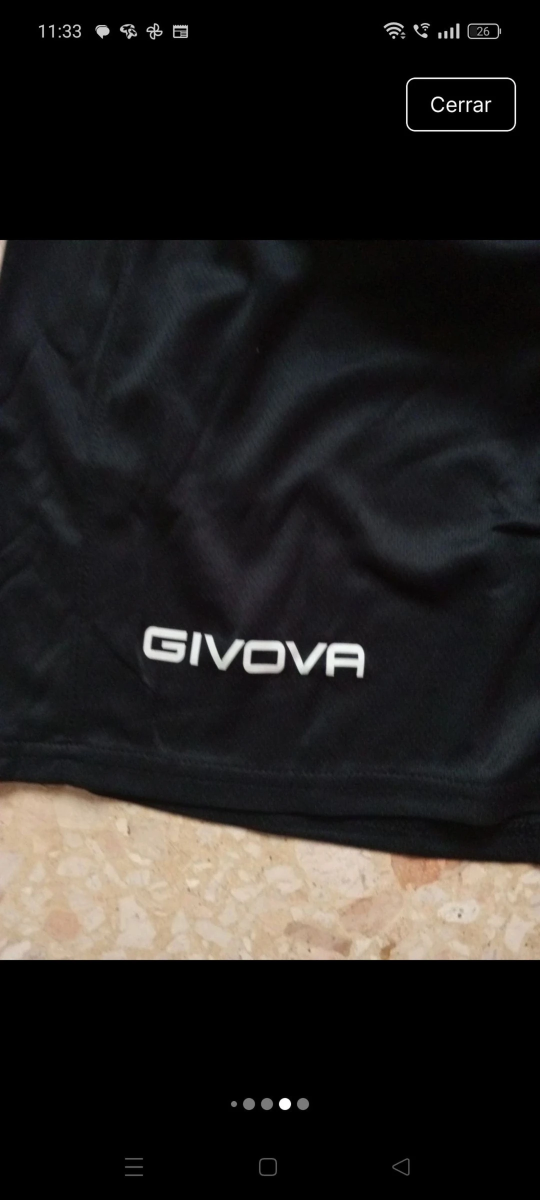 Calção desportivo homem tamanho M Givova – photo 4